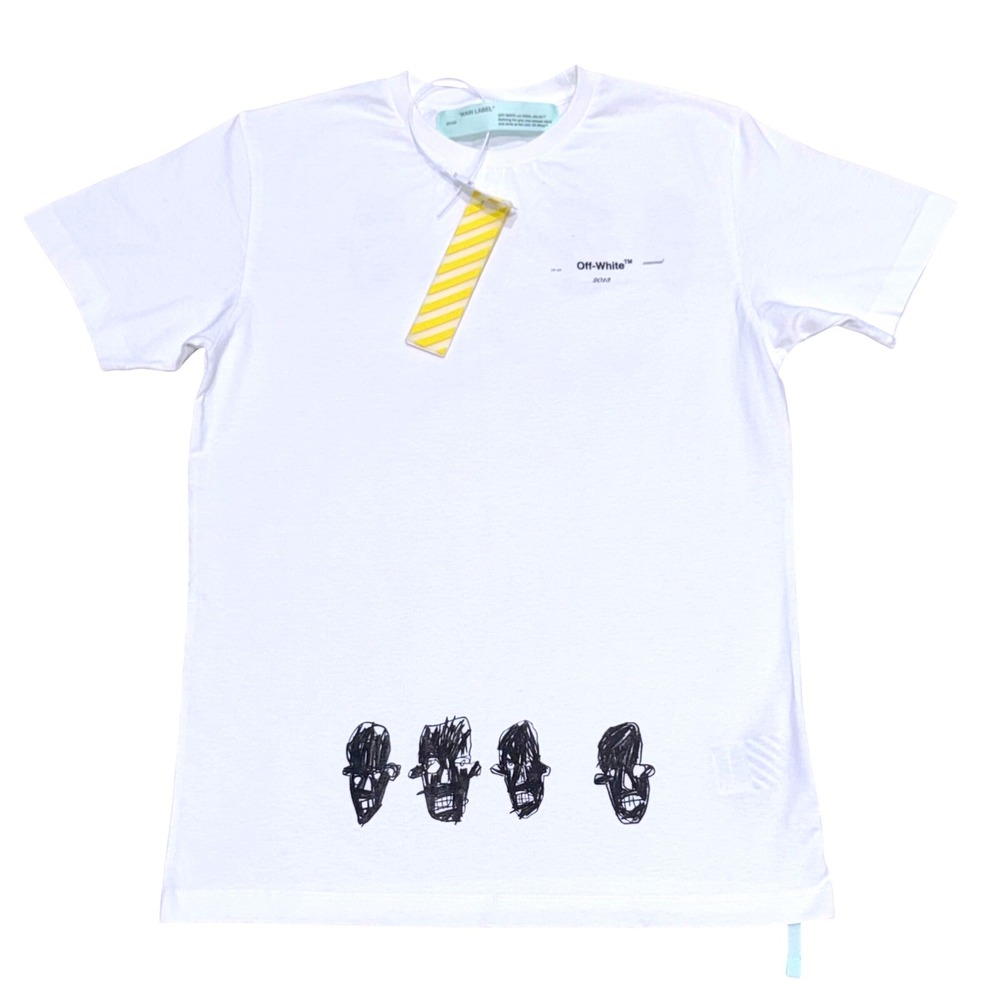 OFF-WHITE x JEAN-MICHEL BASQUIAT NWT Famous Negro Athletes Graphic Tee | Men's S